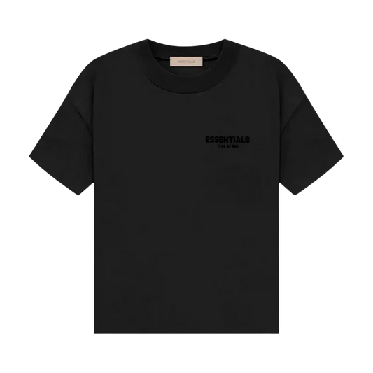 Fear of God Essentials black T-shirt Stretch Limo
