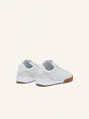 COURREGES - chaussure club 02 cuir HERITAGE WHITE