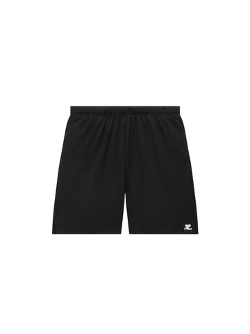 COURREGES - short sports light Lycra BLACK