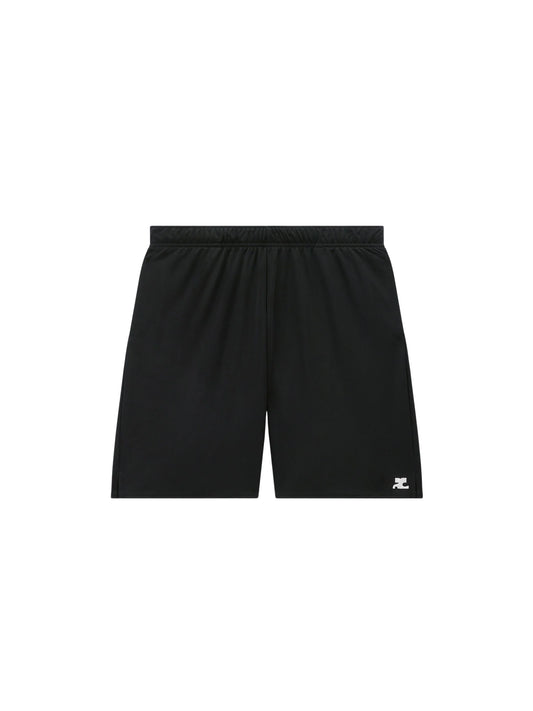 COURREGES - short sports light Lycra BLACK