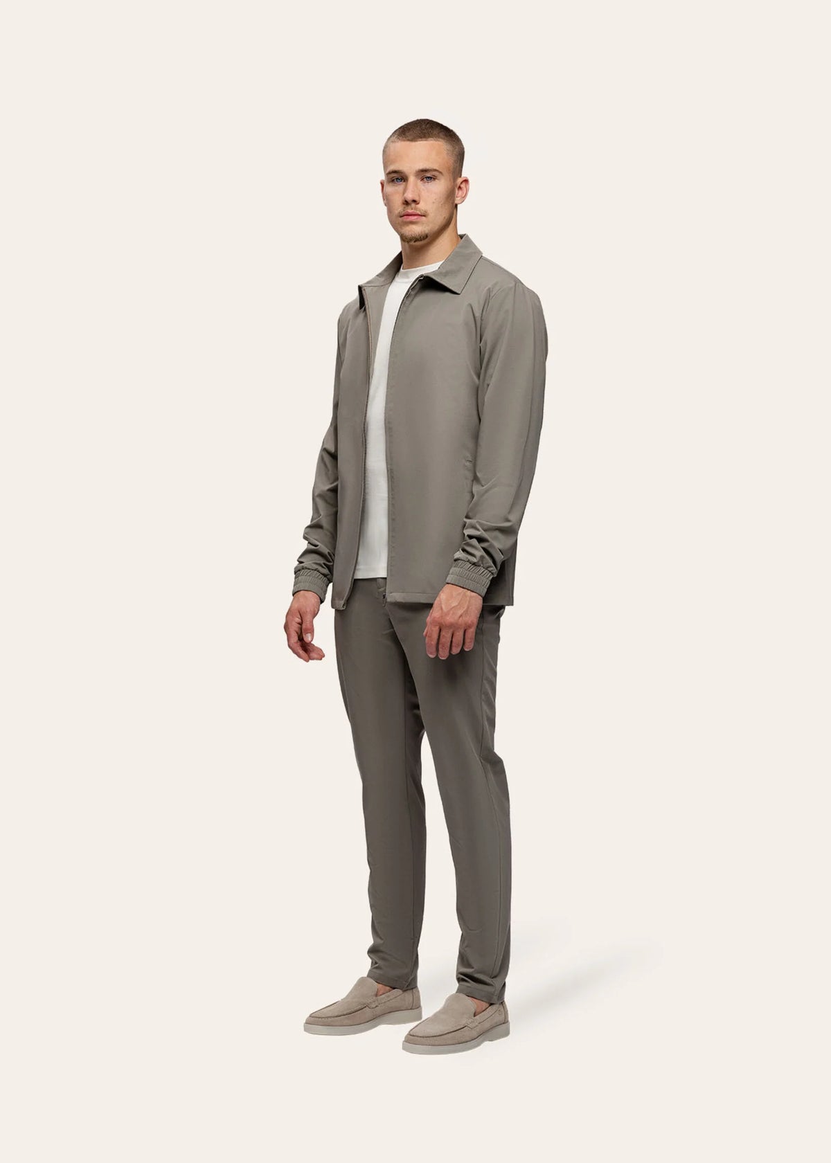 Tracksuit Jacket Taupe