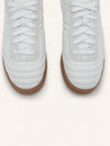 COURREGES - chaussure club 02 cuir HERITAGE WHITE