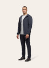 TRIADORO- Tracksuit Jacket with Hood Anthracite