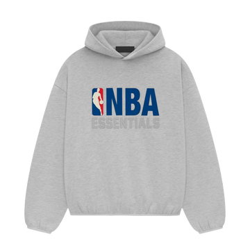 ESSENTIALS X NBA HOODIE “LIGHT HEATHER”