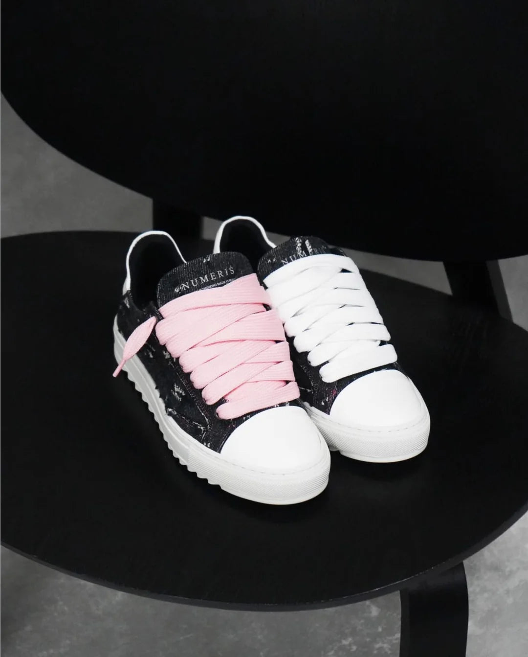 Pink denim