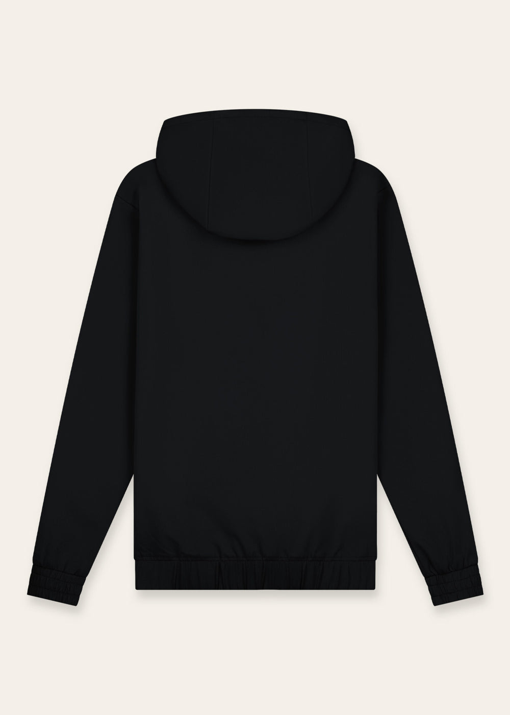 Tracksuit Jacket with Hood Black