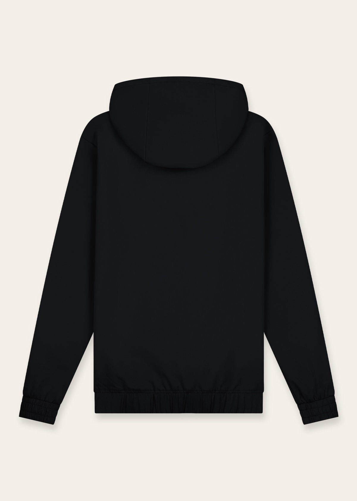 Tracksuit Jacket with Hood Black