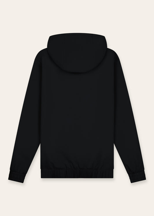 TRIADORO - Tracksuit Jacket with Hood Black