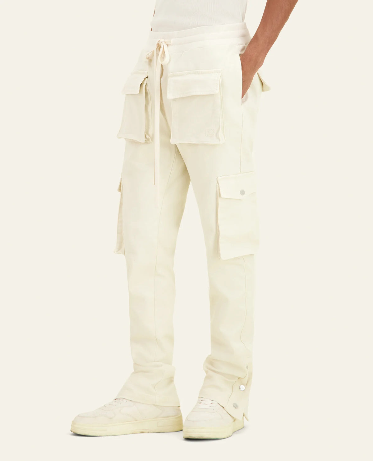 PANTALON CARGO FP - ECRU