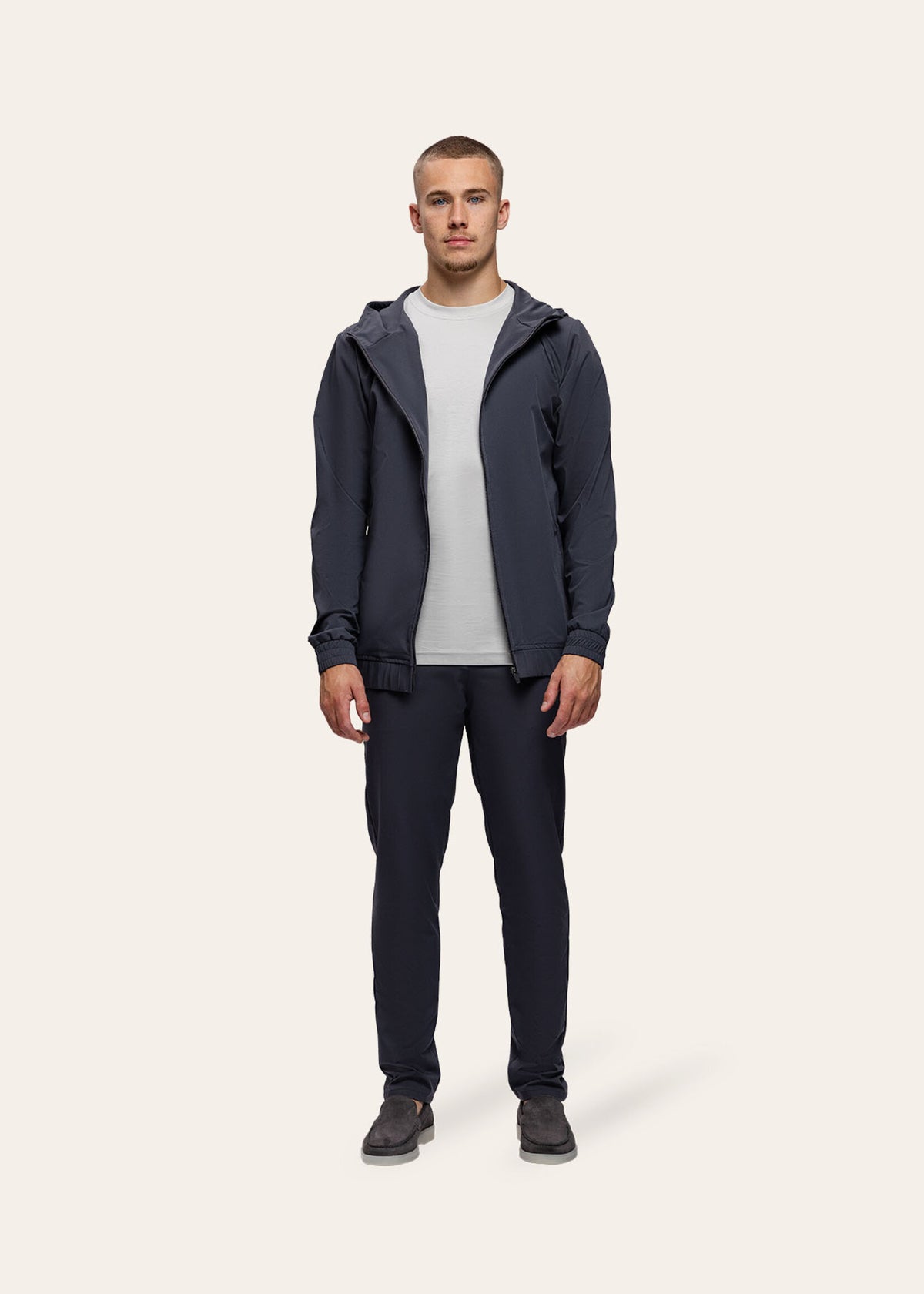 Tracksuit Jacket with Hood Anthracite