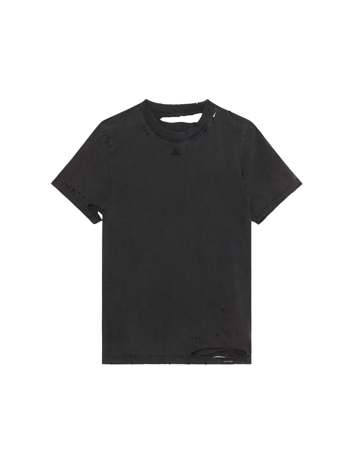 T shirt ac stone destroyed STONE WASHED GREY