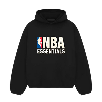 ESSENTIALS X NBA HOODIE “BLACK”