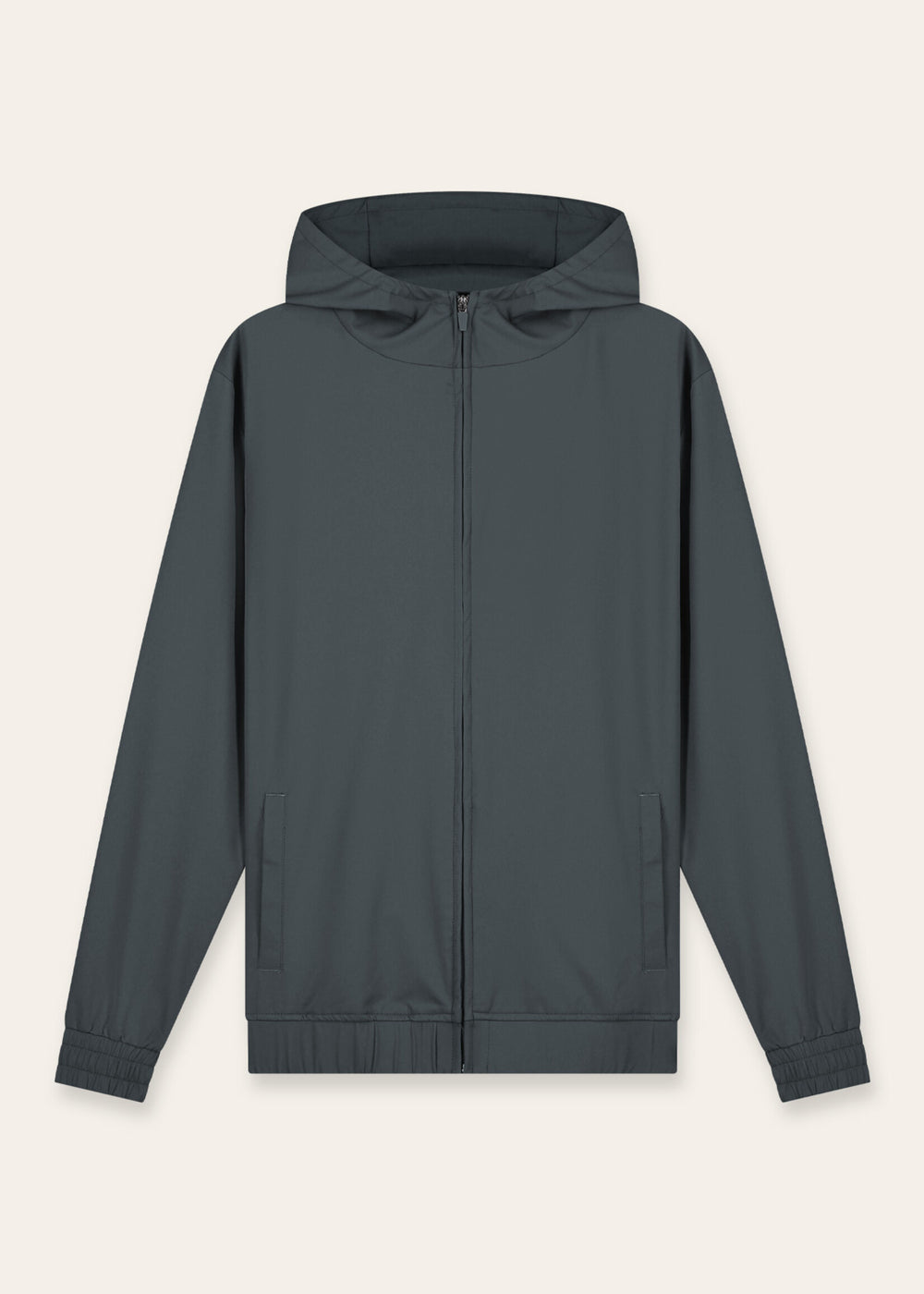 Tracksuit Jacket with Hood Anthracite