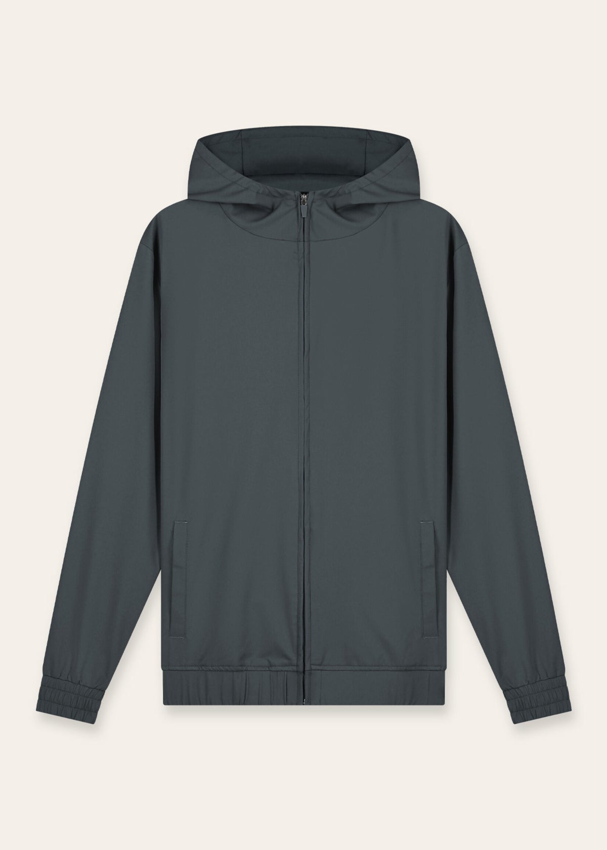 Tracksuit Jacket with Hood Anthracite