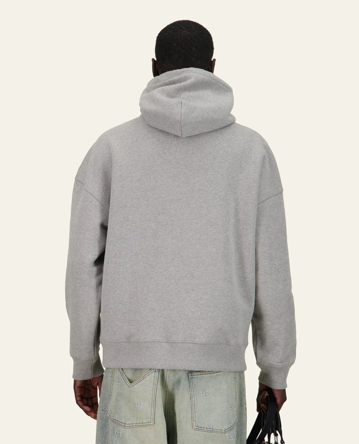SWEATSHIRT A CAPUCHE LEO GREY