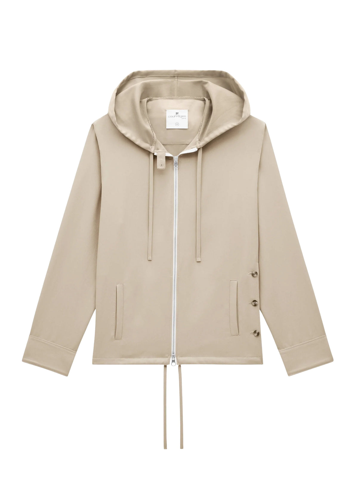 Veste zipped light twill SAND