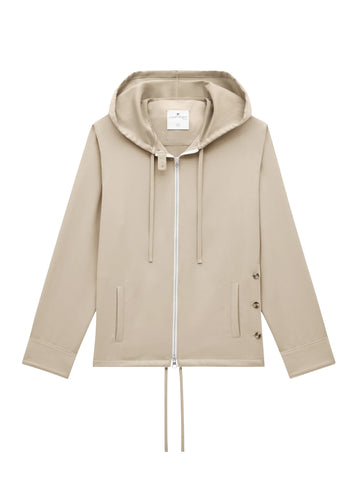 COURREGES - veste zipped light twill SAND