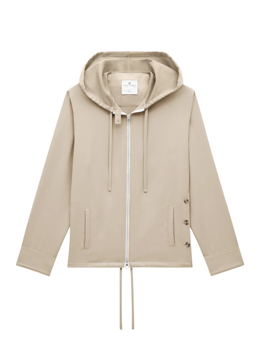 COURREGES - veste zipped light twill SAND