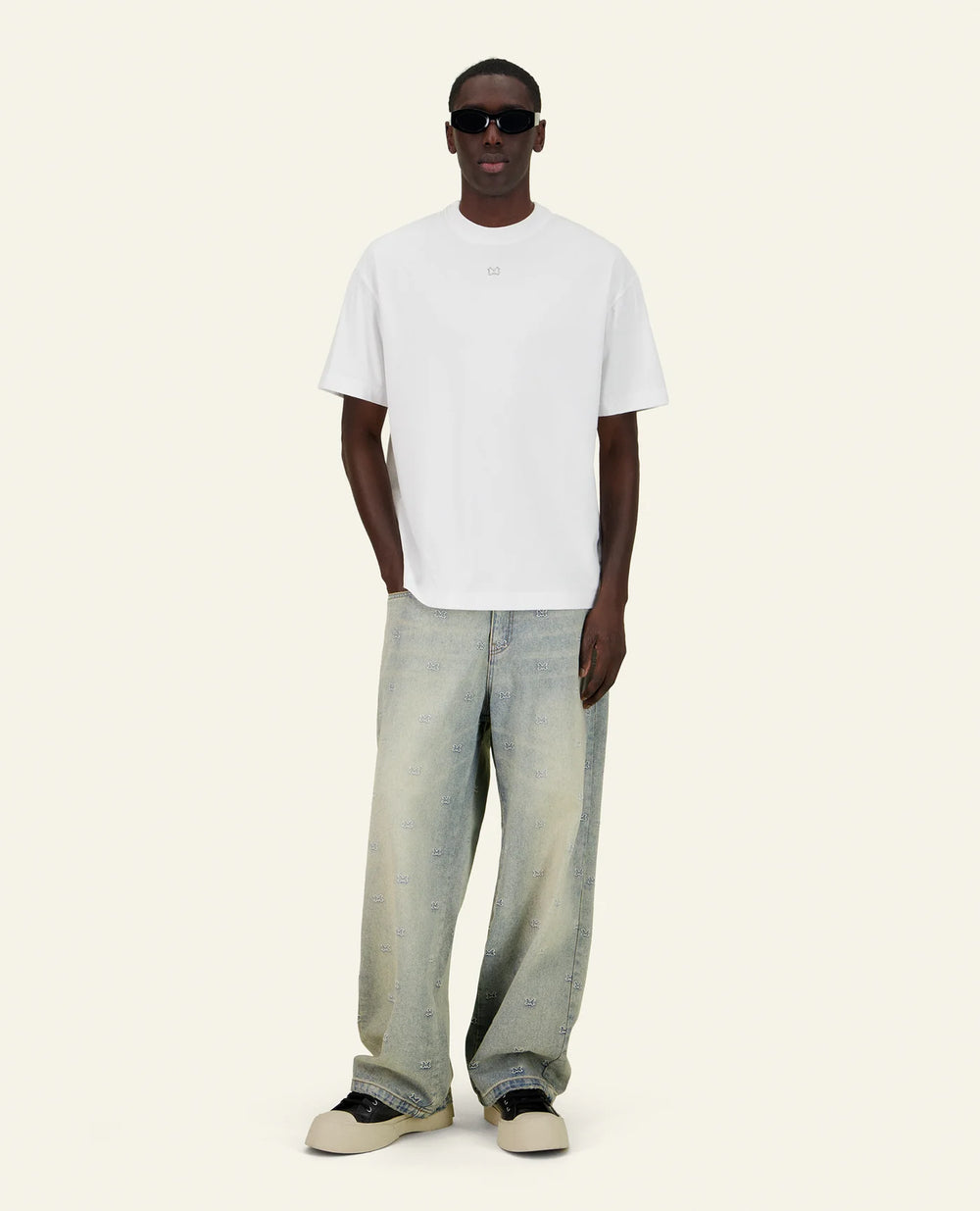 T-SHIRT ELON BLANC