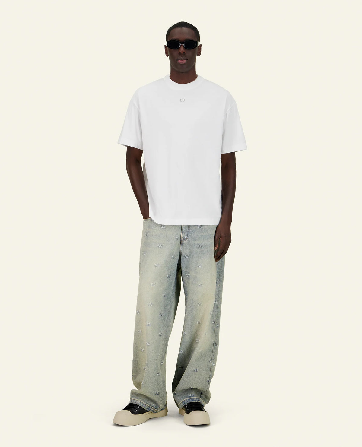 T-SHIRT ELON BLANC