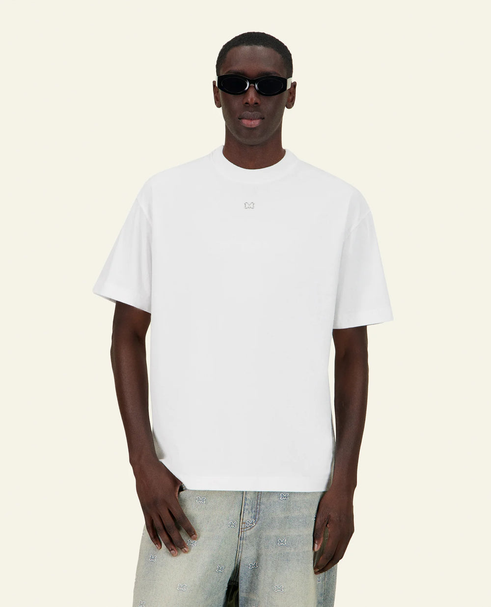 T-SHIRT ELON BLANC