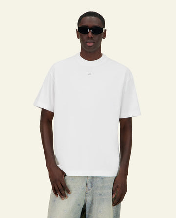 MOUTY - T-SHIRT ELON BLANC