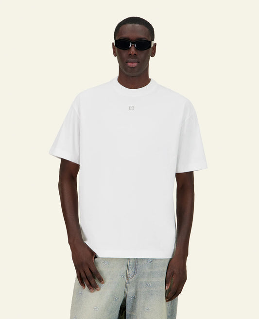 MOUTY - T-SHIRT ELON BLANC