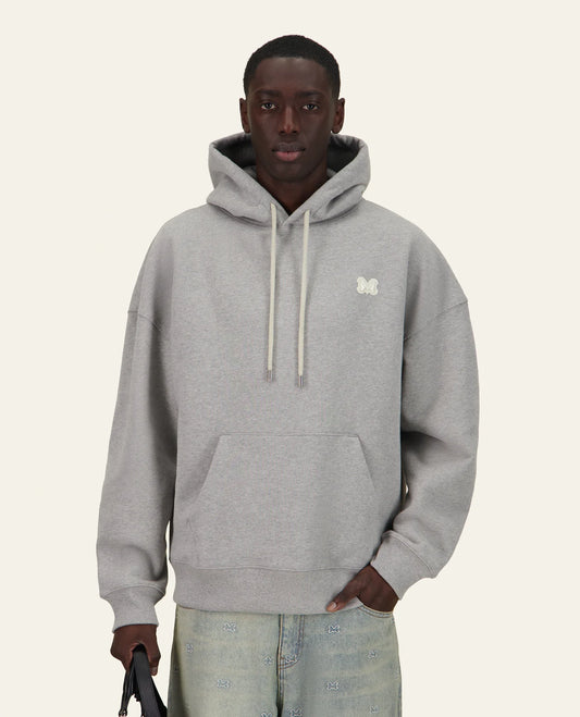 MOUTY - SWEATSHIRT A CAPUCHE LEO GREY