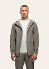 TRIADORO- Tracksuit Jacket with Hood Taupe