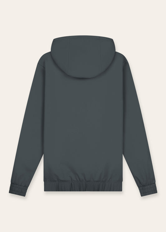 TRIADORO- Tracksuit Jacket with Hood Anthracite