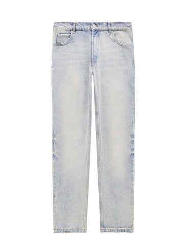 COURREGES - pantalon 5 pocket blue denim