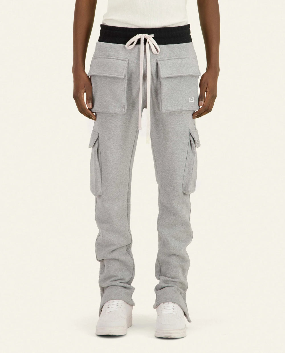 PANTALON CARGO FP JOGGING - GRIS CHINÉ