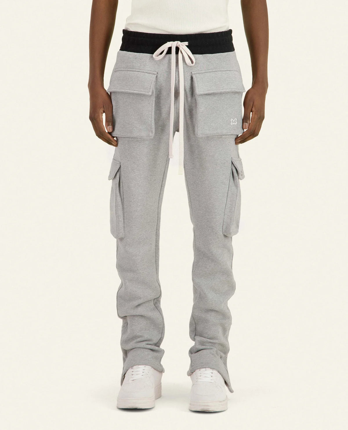 PANTALON CARGO FP JOGGING - GRIS CHINÉ