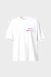 JOEY MARTINS - T-SHIRT SKELETON 3D WHITE AND PINK