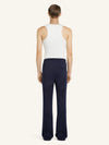 COURREGES - pantalon signature tracksuit NAVY