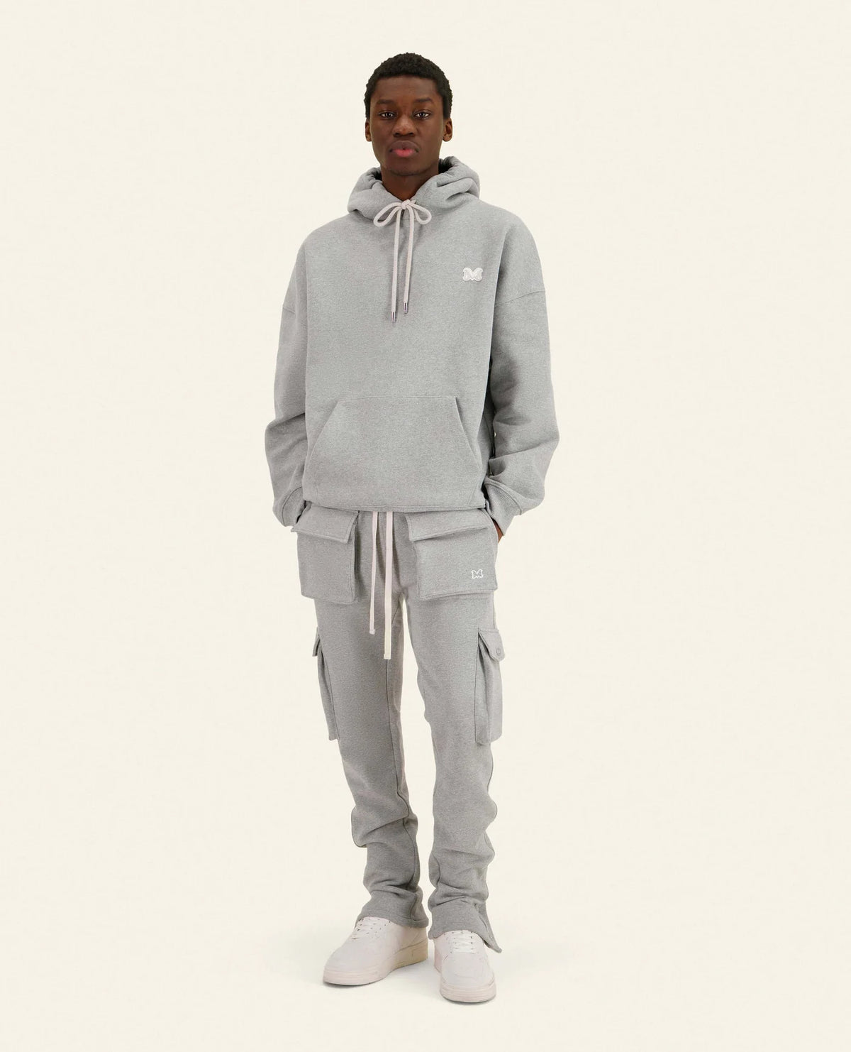PANTALON CARGO FP JOGGING - GRIS CHINÉ