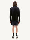 COURREGES - short sports light Lycra BLACK