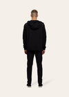 TRIADORO - Tracksuit Jacket with Hood Black