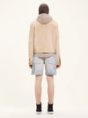 COURREGES - veste zipped light twill SAND
