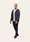 TRIADORO- Tracksuit Jacket with Hood Anthracite