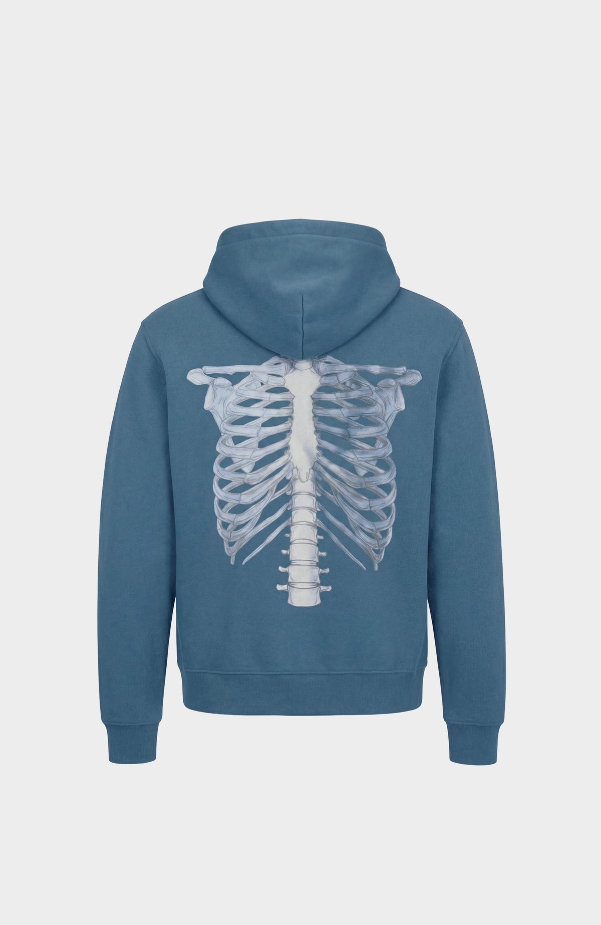 Sweat Zip Skeleton 3D BLUE