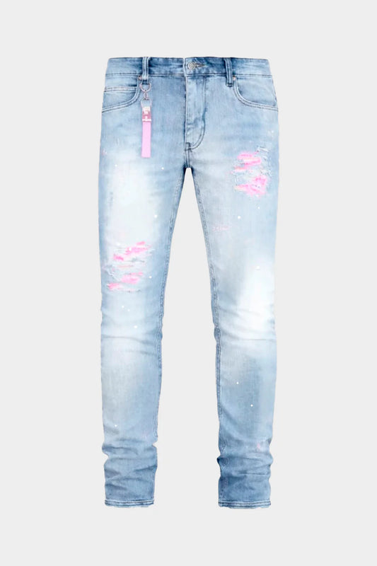 JOEY MARTINS - JEANS SKY BLUE PINKY