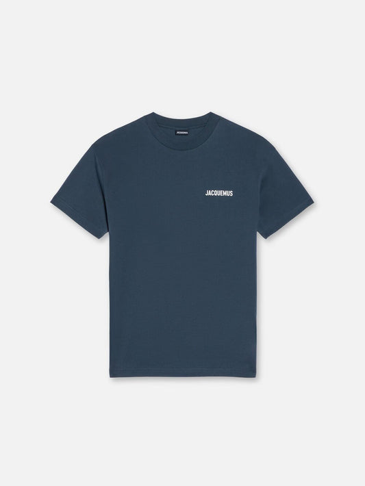 JACQUEMUS -  t-shirt à logo imprimé navy