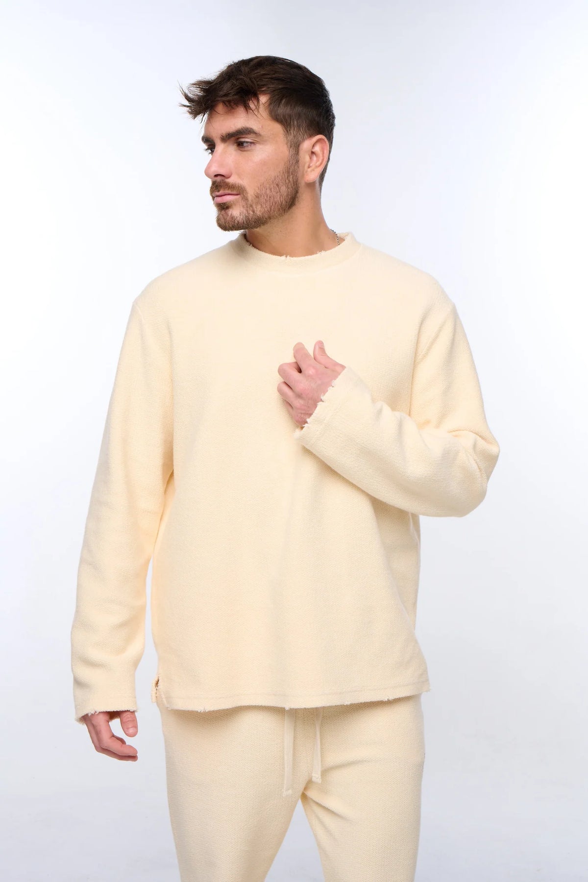 Sweatshirt Kuta Beige