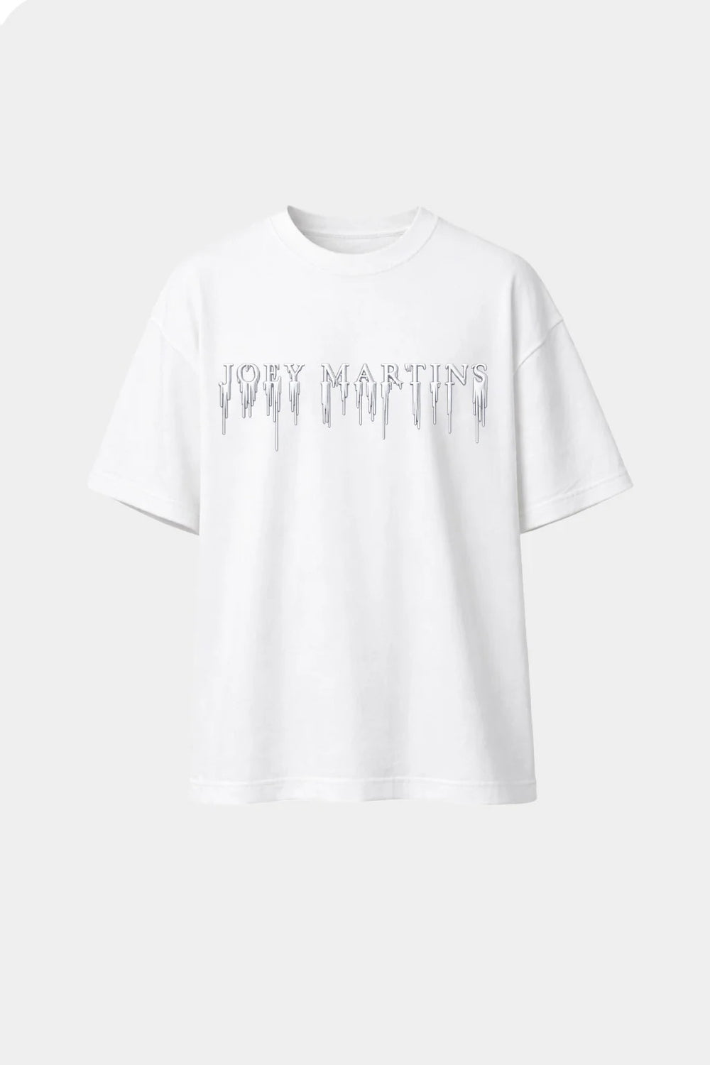 T-Shirt JM Dégoulinant Silicone Blanc