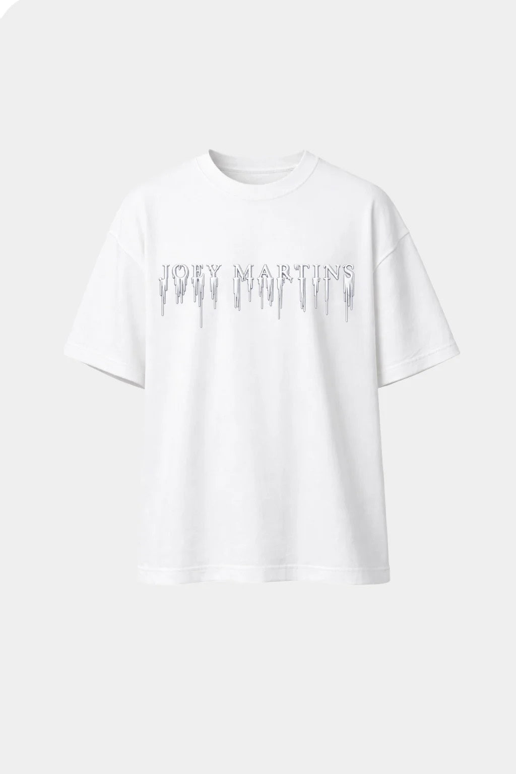 T-Shirt JM Dégoulinant Silicone Blanc