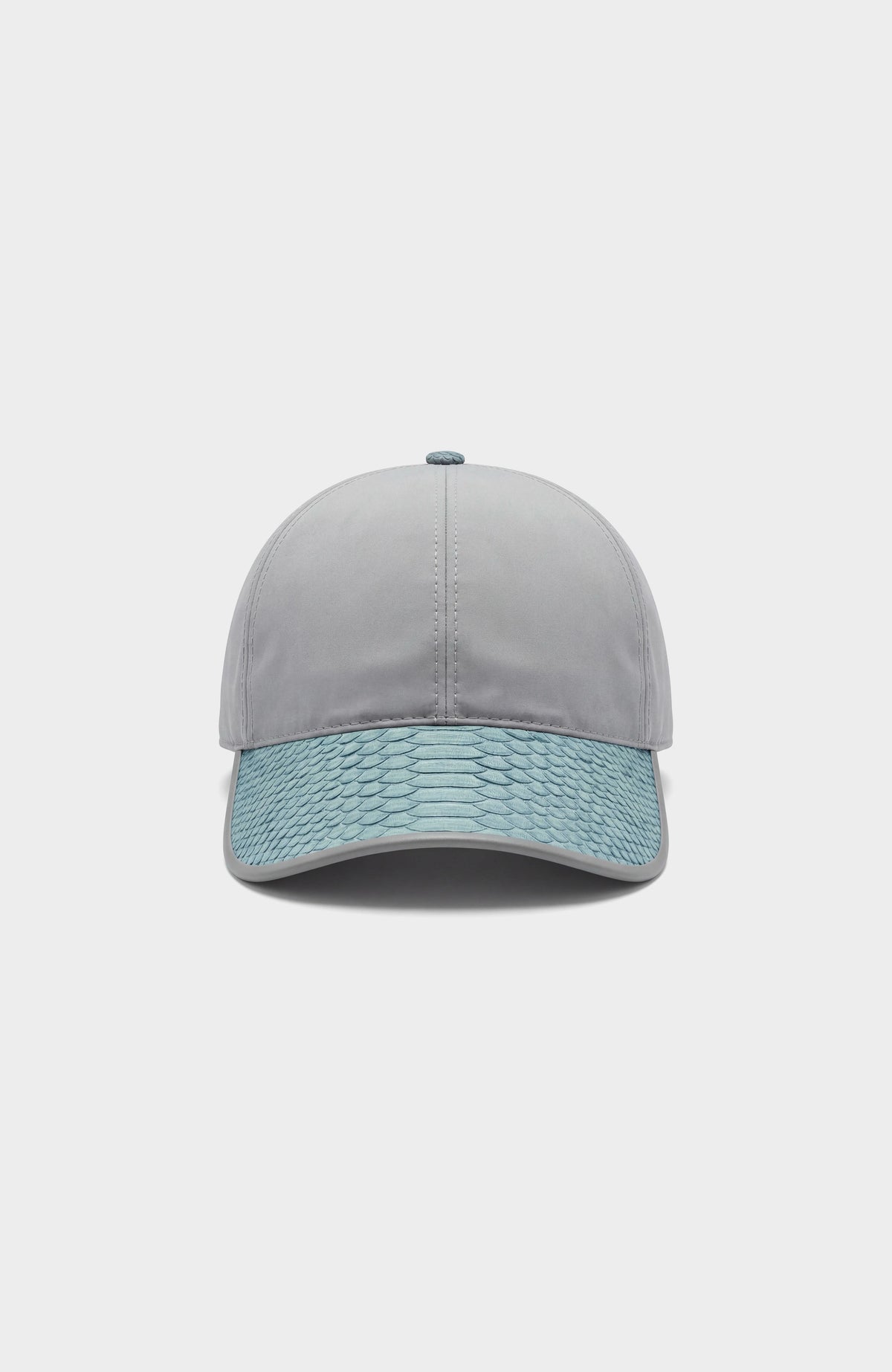 Cap nylon grey / python blue