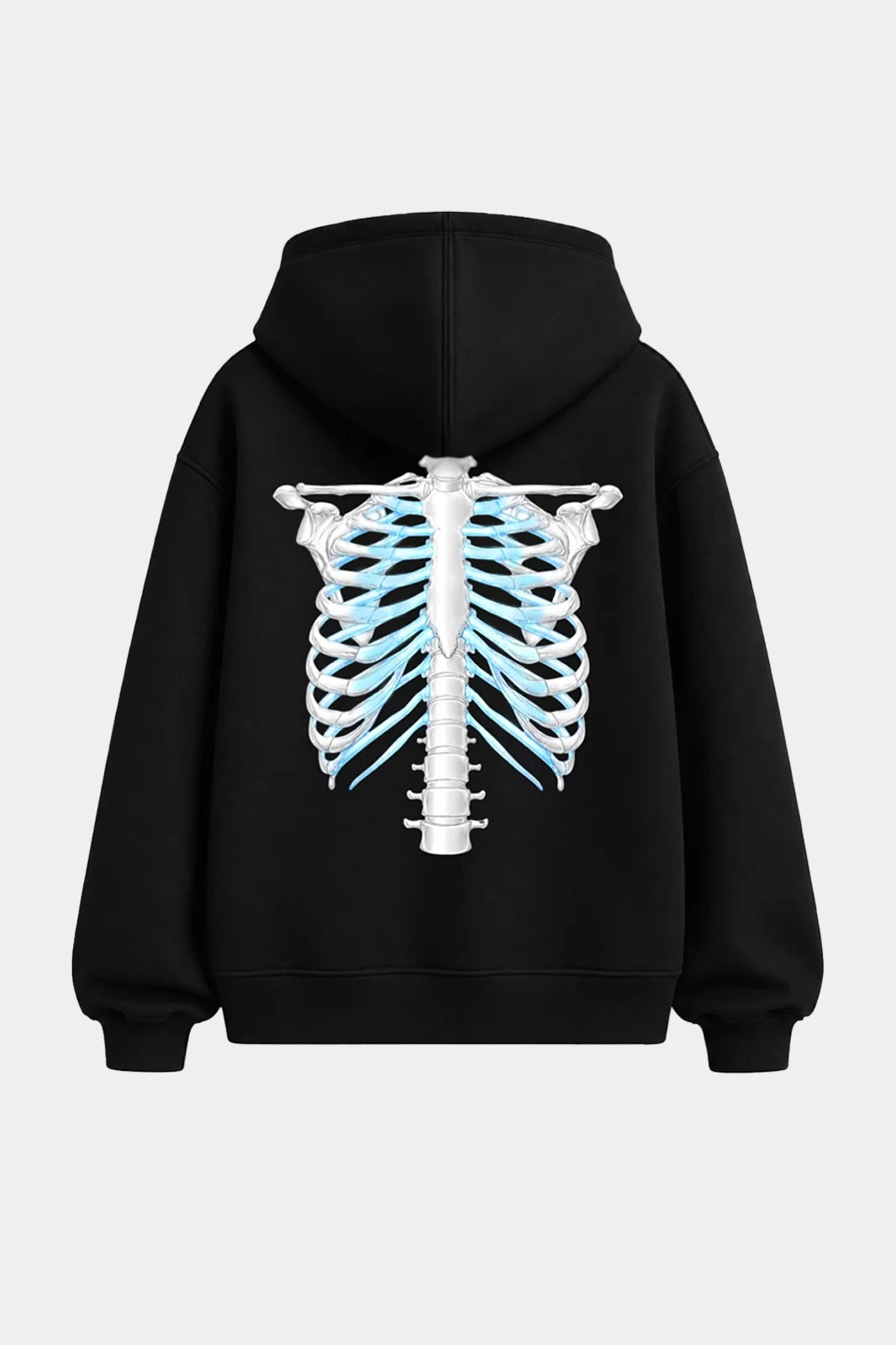 GILET BLACK SKLT BC 3D — back