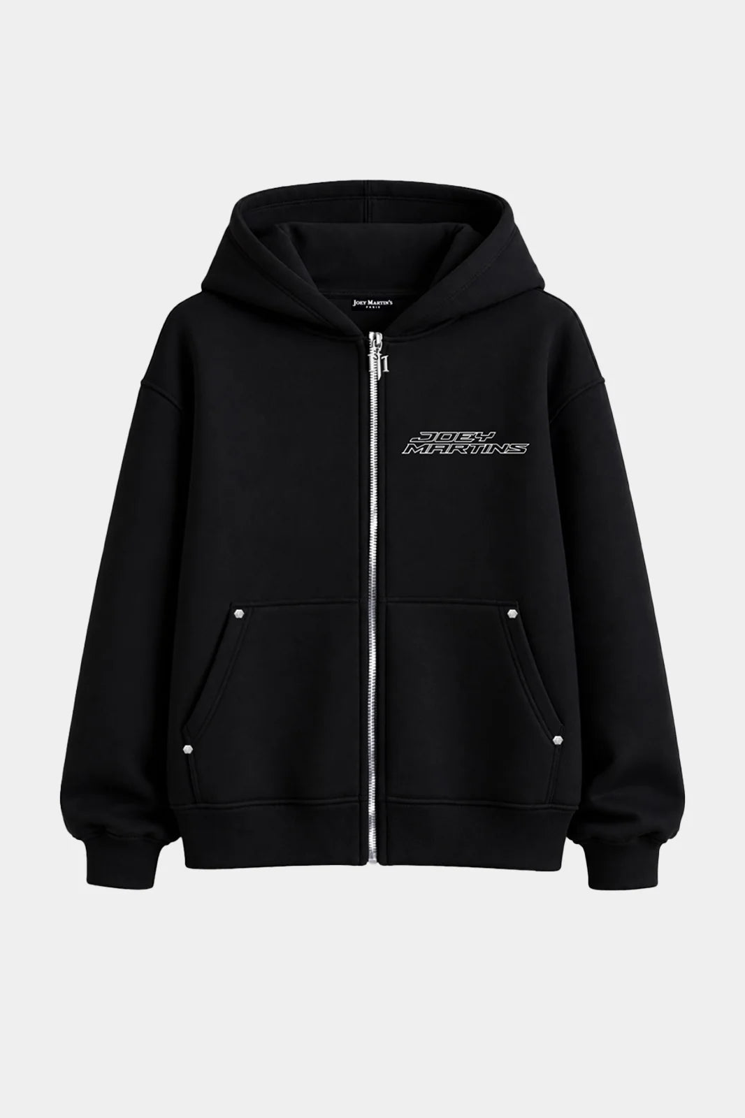GILET BLACK SKLT BC 3D — front