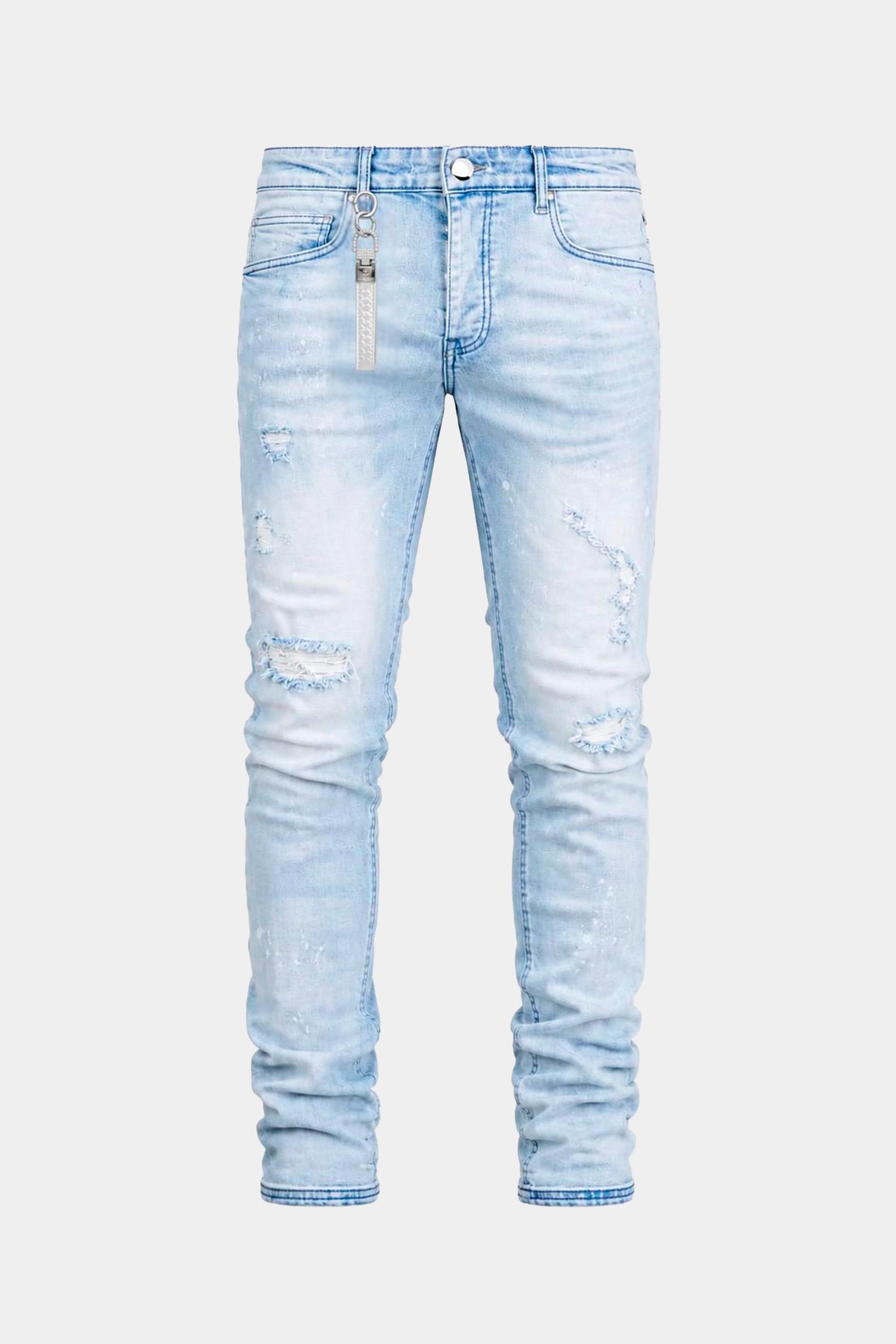 JEAN CRYSTAL BLUE DESTROY — front